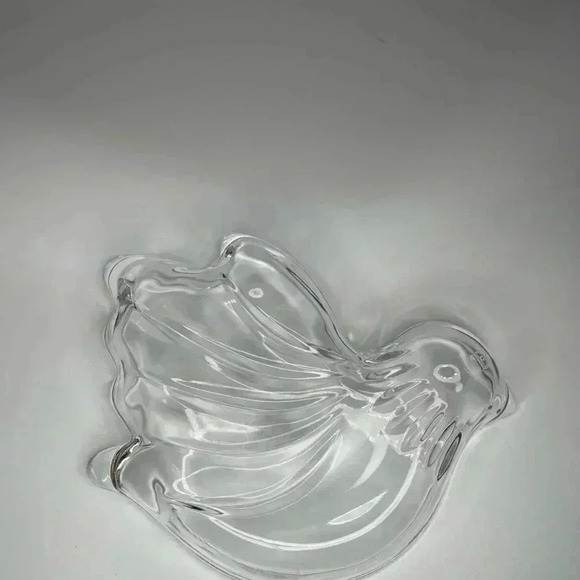 MIKASA "LOVE SONG" Crystal Dove Sweet Dish for Candy In Box - Picture 2 of 2